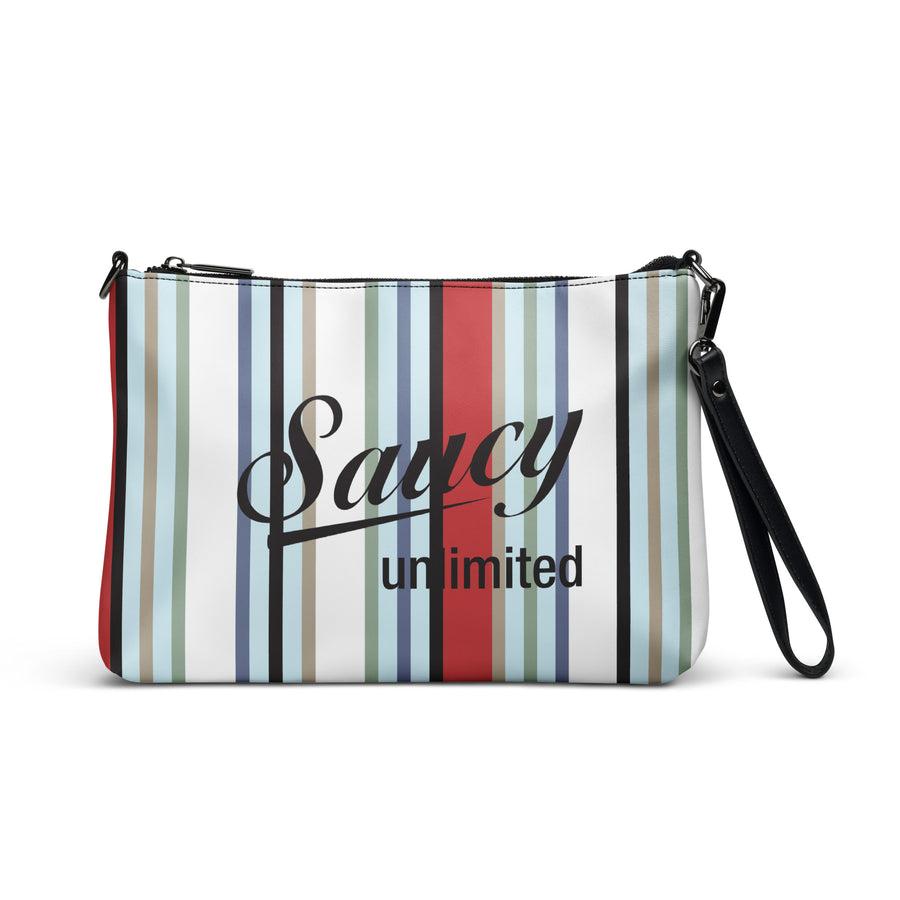 Saucy Unlimited Signature Fabric Pattern Crossbody Bag