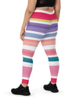 Saucy Unlimited colorful Stripes Leggings