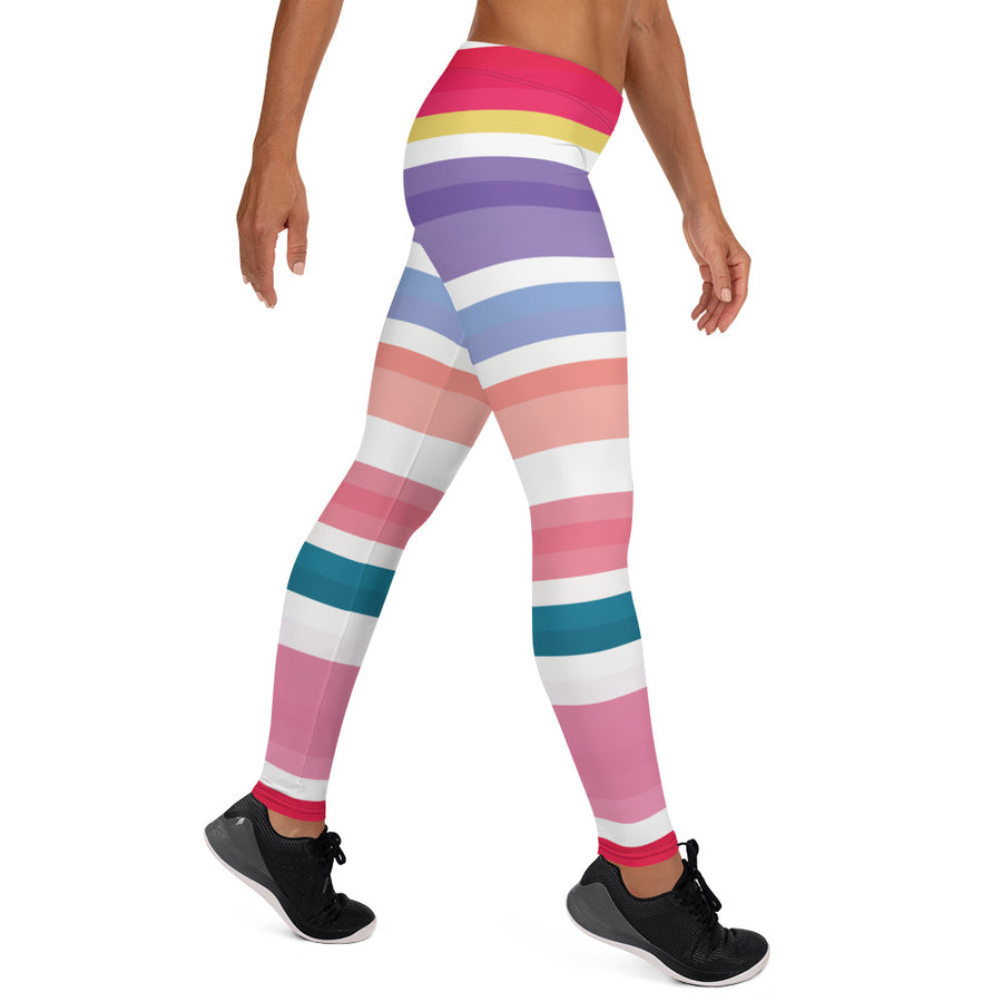 Saucy Unlimited colorful Stripes Leggings