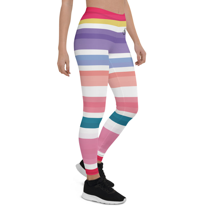 Saucy Unlimited colorful Stripes Leggings