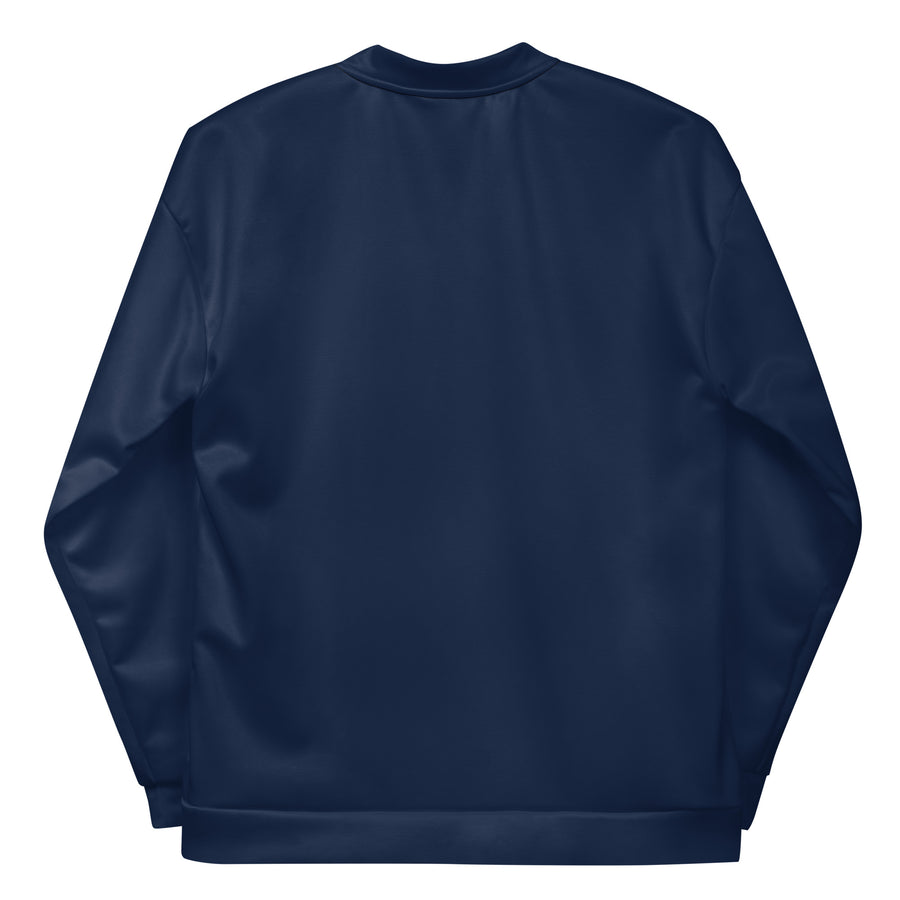 Saucy Unlimited Big White Logo Navy Blue Jacket