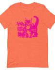Saucy Unlimited Two Pink Cats Women's T-Shirt